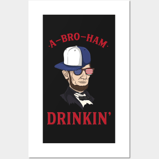 4TH OF JULY: A Bro Ham Drinkin Gift Posters and Art